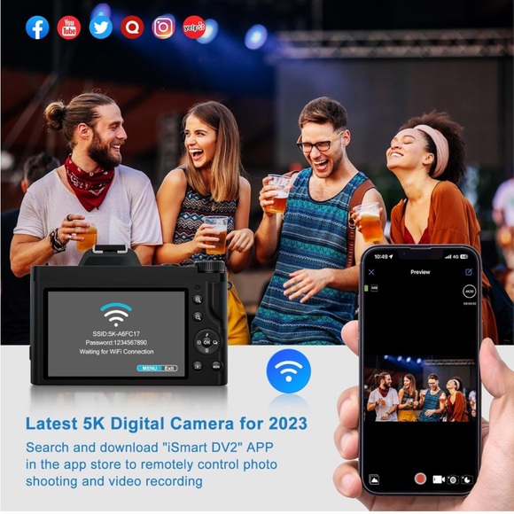 5K Digital Camera - Picture 3 of 8